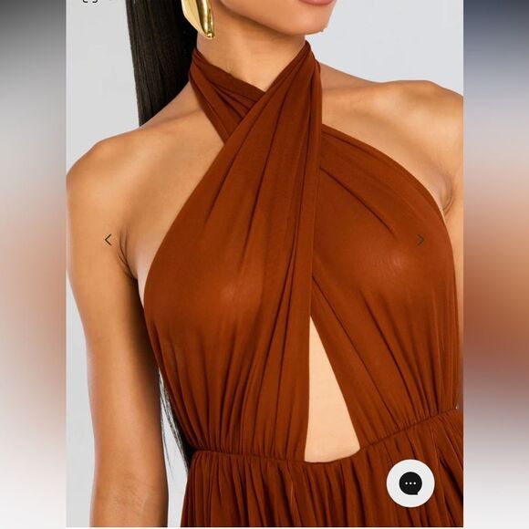 INA SILK CHIFFON DRESS
Retrofête - Picture 4 of 10